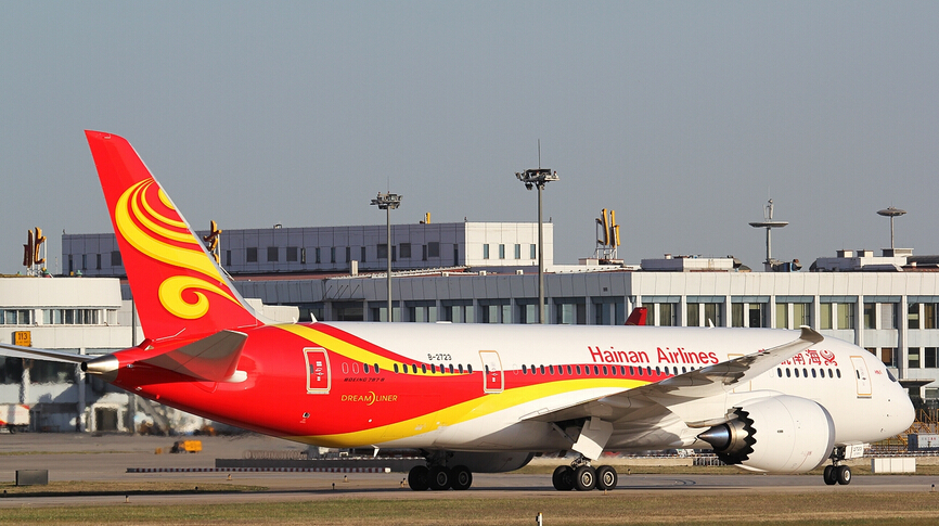 深圳到美国空运直飞，海航HU